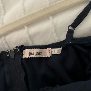 Navy Blue Mini Dress
